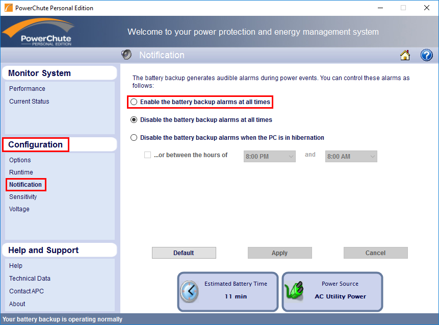 apc ups monitoring software windows 10